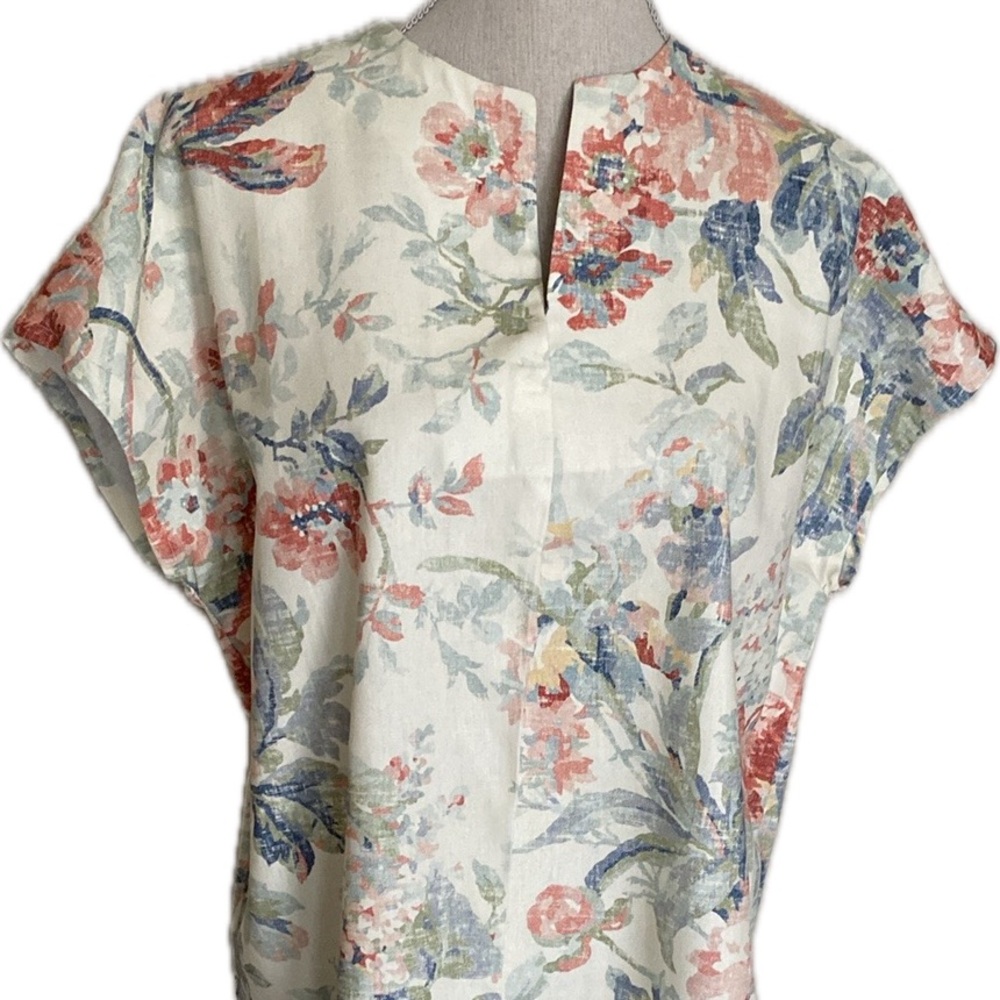 Floral Print Women's XL Top